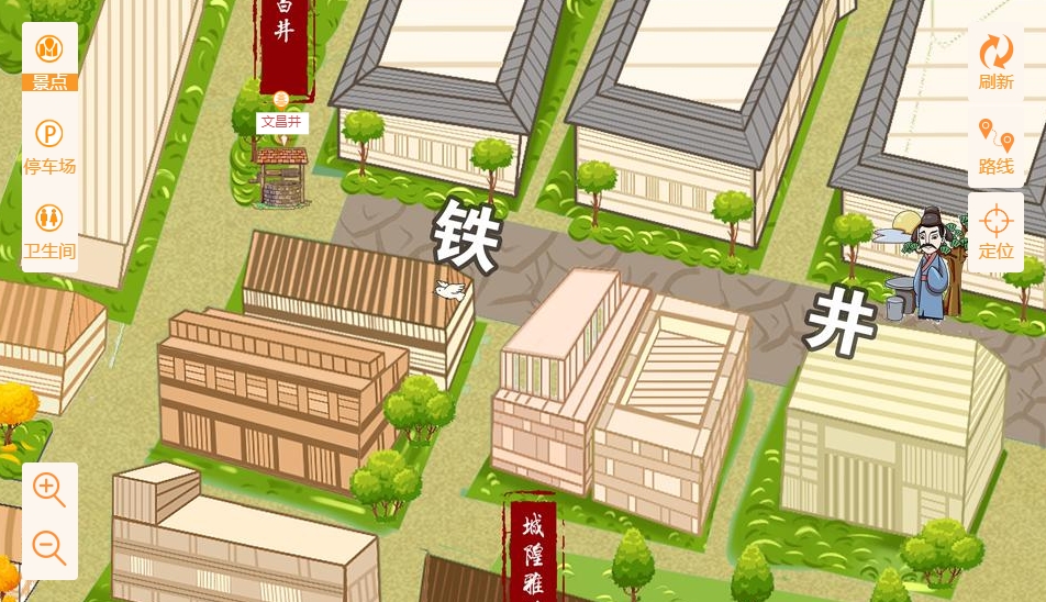 类乌齐智慧景区：手绘地图与语音导览的完美融合