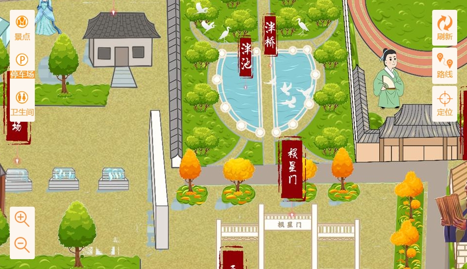 类乌齐手绘地图景区语音讲解导览系统：智慧景区建设的基石